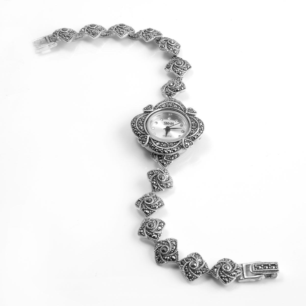 ساعت نقره زنانه