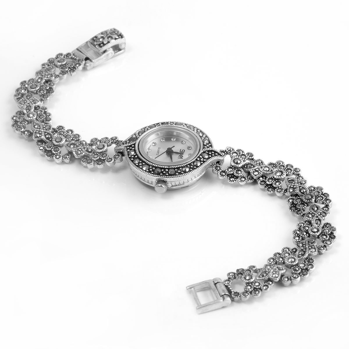 ساعت نقره زنانه