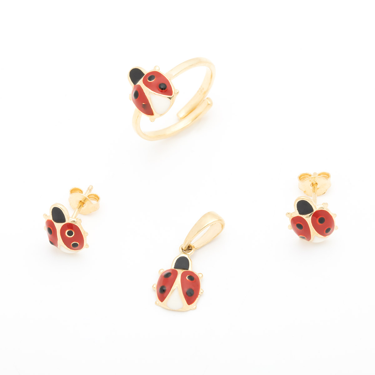 نیم ست بچگانه کفشدوزک