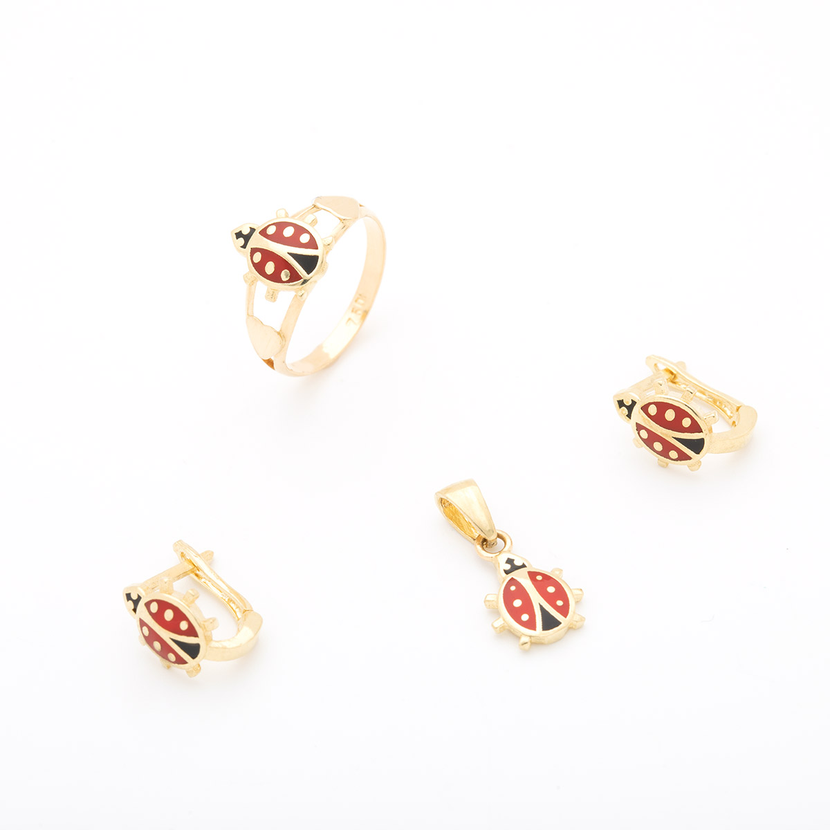 نیم ست بچگانه کفشدوزک