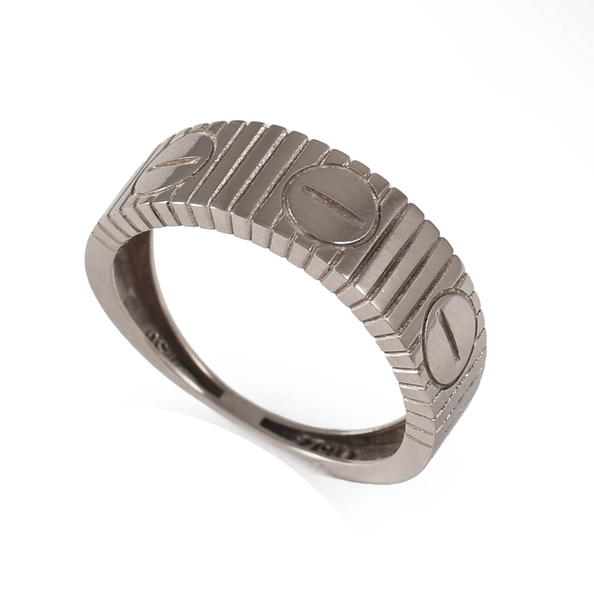 انگشتر کاتیر پیچ سفید