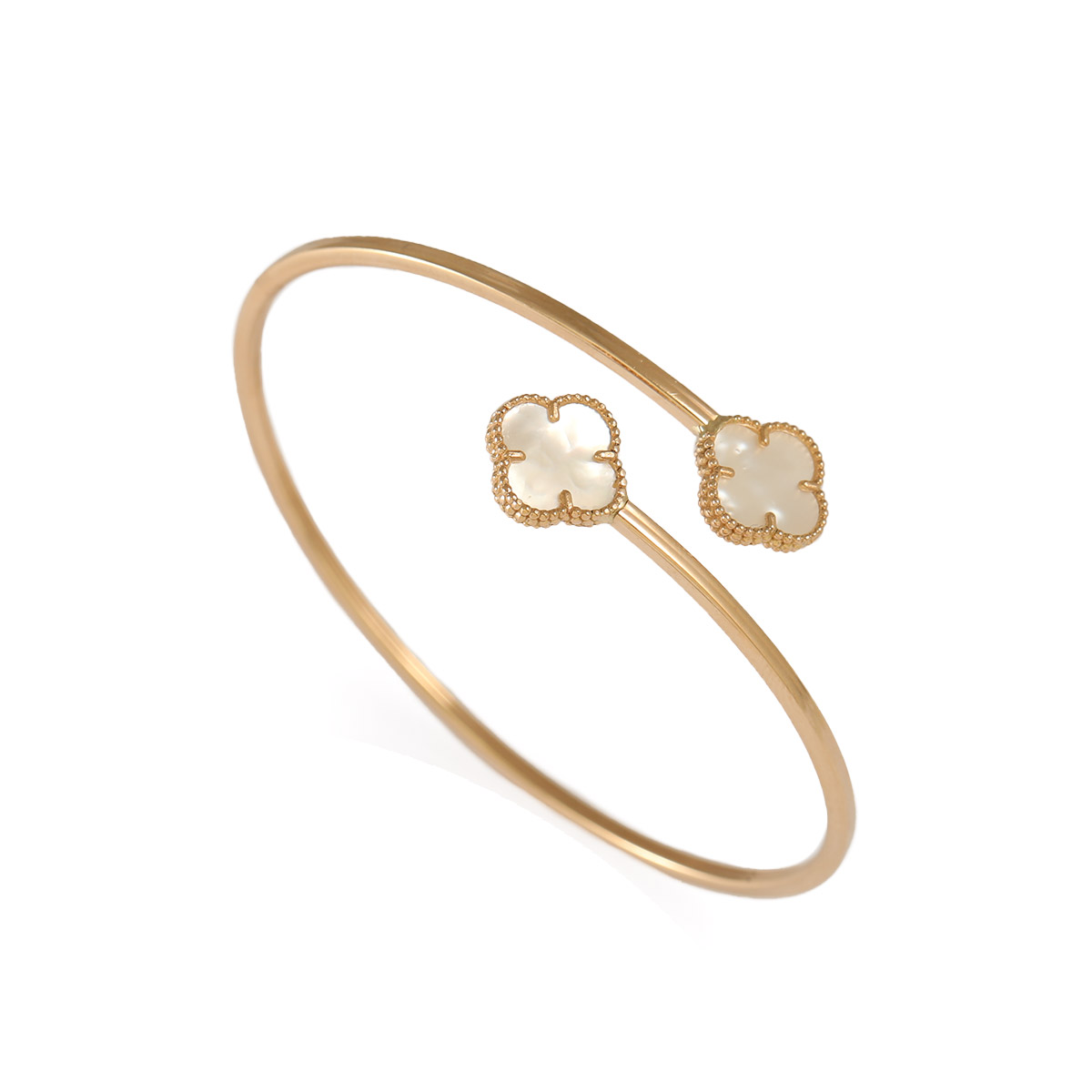 دستبند النگویی ونکلیف صدفی